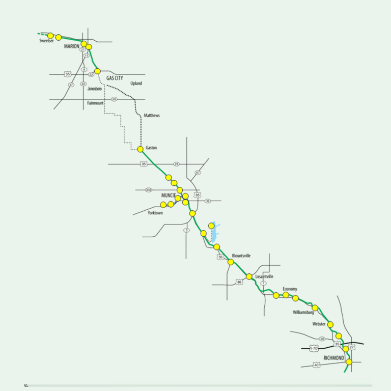 greenways trail map