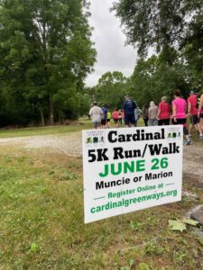 Cardinal 5K Run Walk Marion start